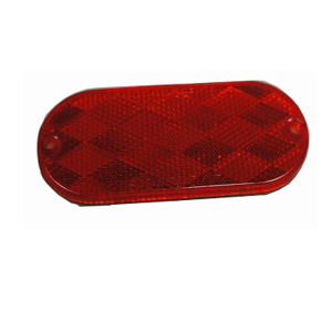 82X42mm Ovalna prikolica za kamione Pribor za fotoelektrične senzore Reflektirajuća folija Retro-reflektor